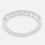 Anillo Cintillo Circones Esferas DR497 18