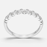 Anillo Cintillo Ondulado Circones