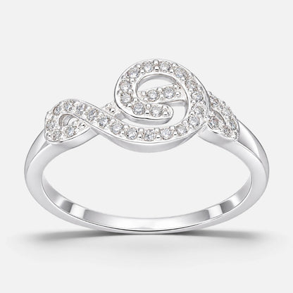 Anillo Nota Musical Circones Pavé