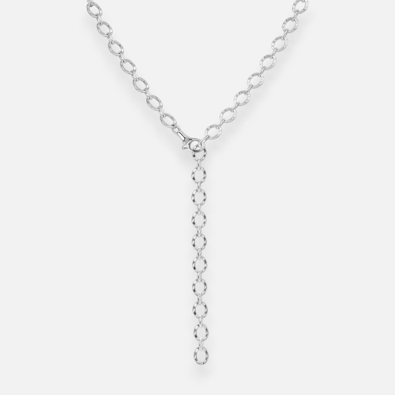 Collar Cascada Óvalos Facetados