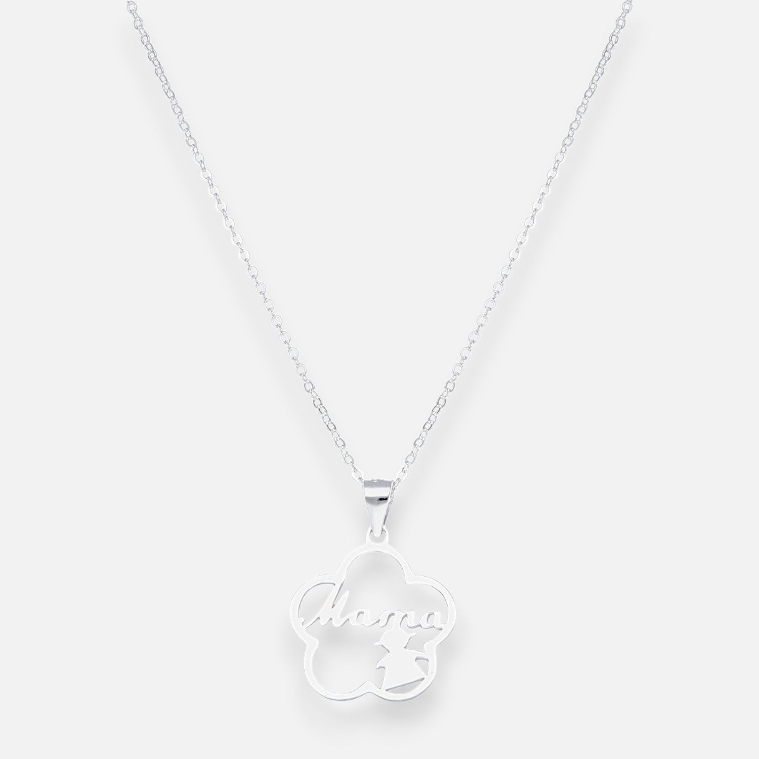 Collar Flor Mamá Niña