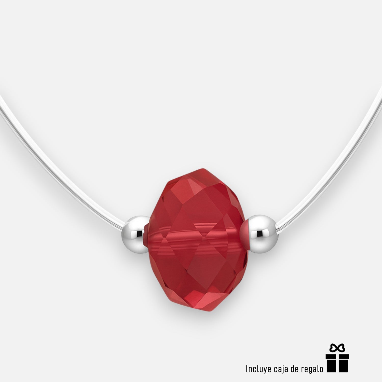 Fantasma Cristal Hecho con Swarovski® Rosado