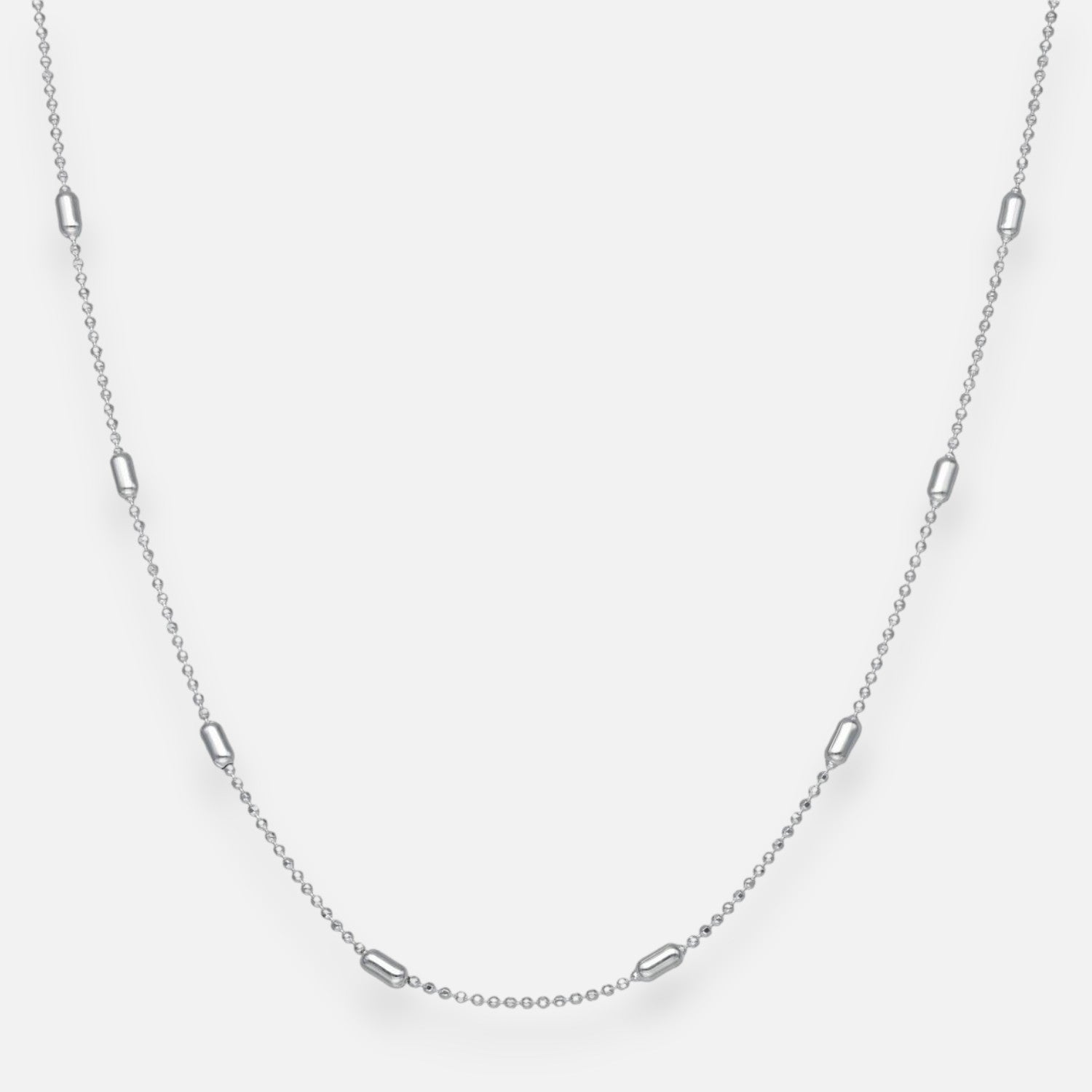 Collar Choker Ajustable Palitos y Esferas