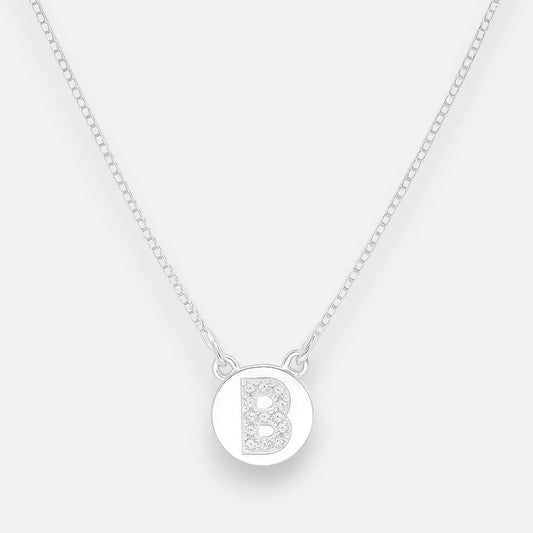 Collar Círculo Letra B Circones