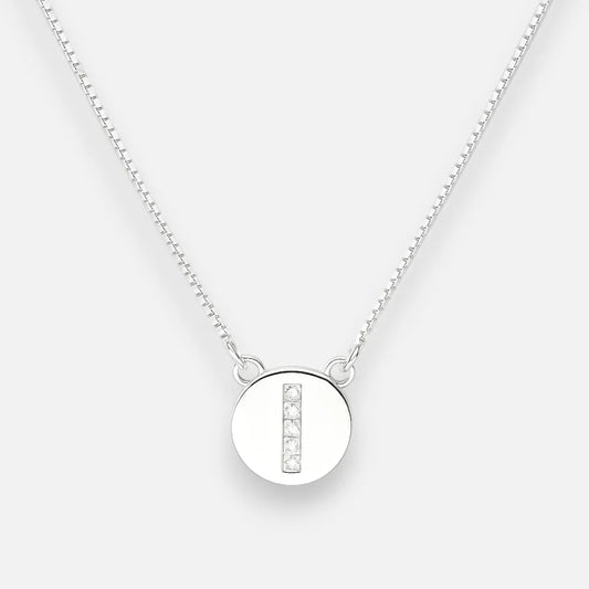 Collar Círculo Letra I Circones