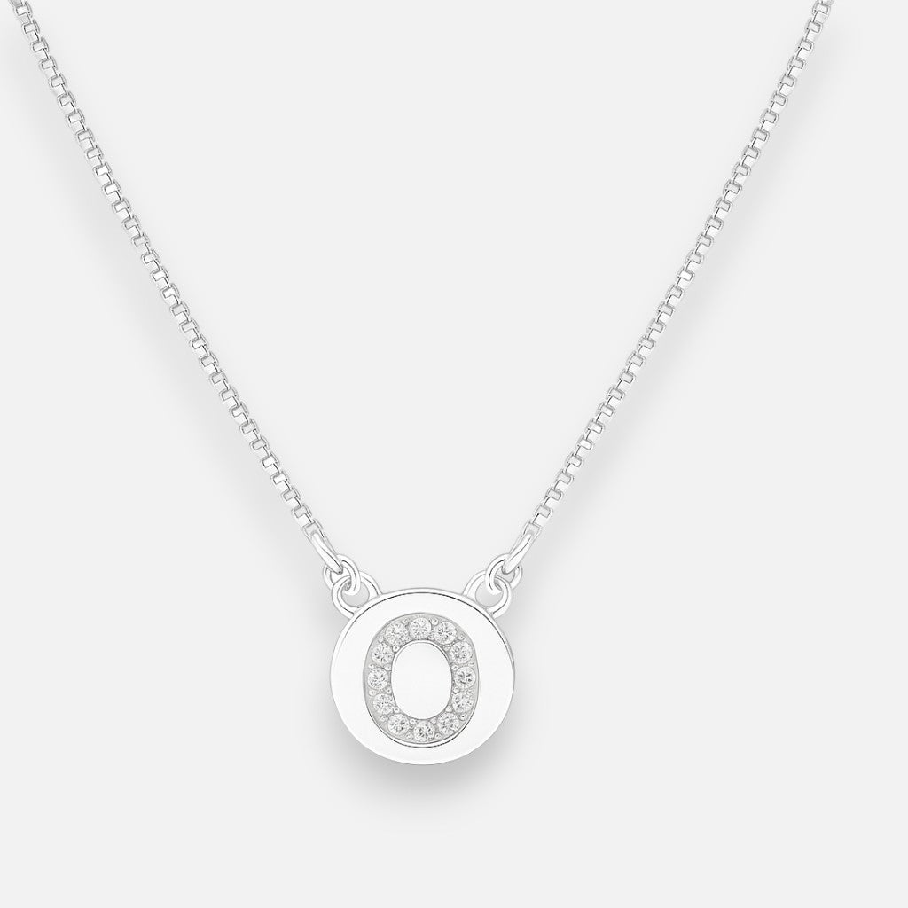 Collar Círculo Letra O Circones