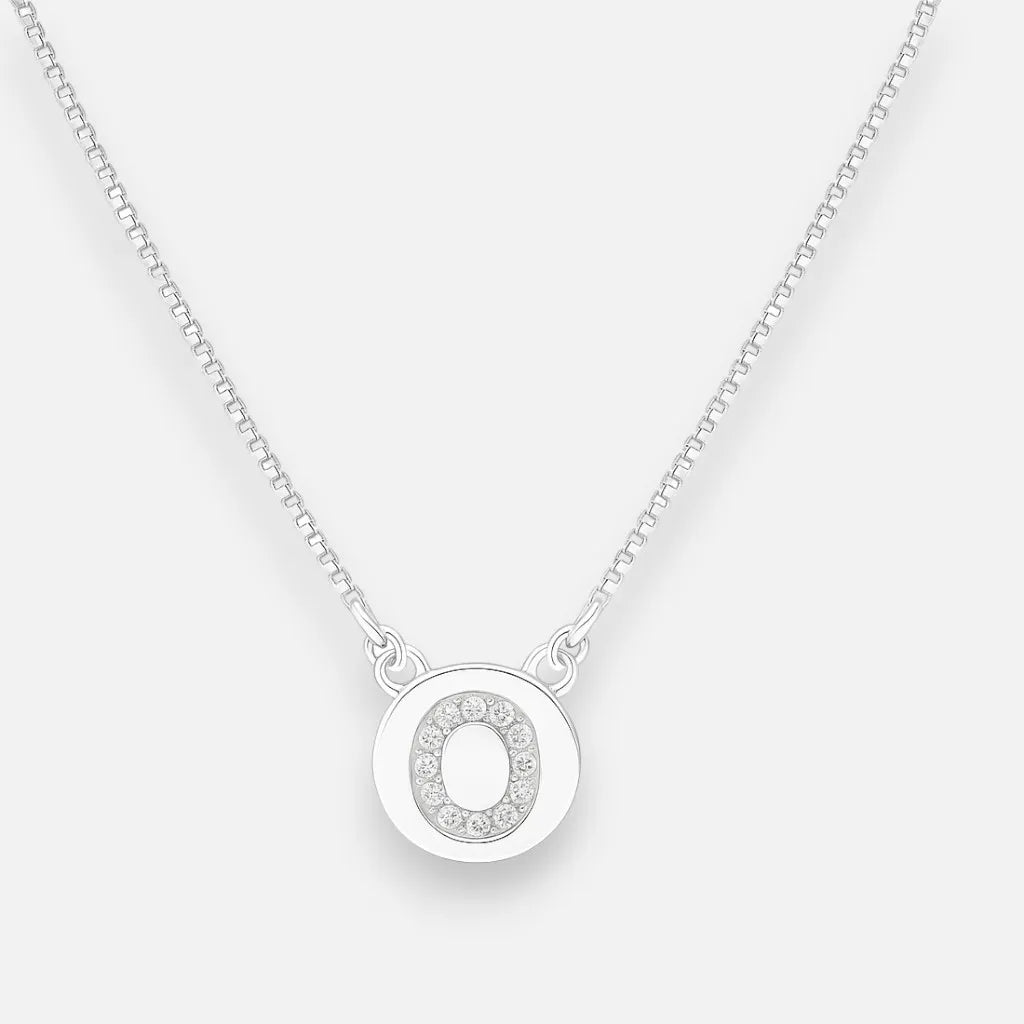 Collar Círculo Letra O Circones