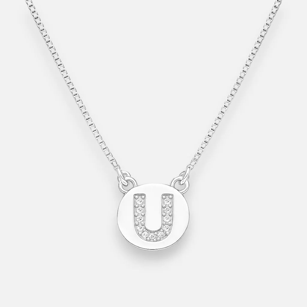 Collar Círculo Letra U Circones