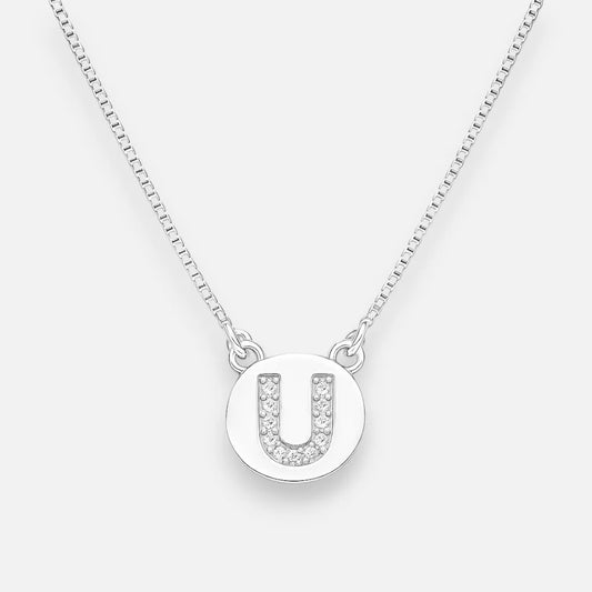 Collar Círculo Letra U Circones
