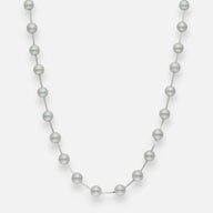 Collar Ajustable Cascada Perlas
