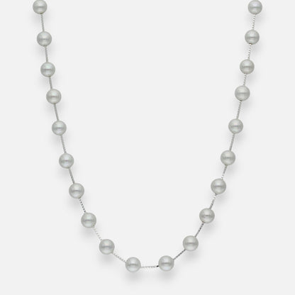 Collar Ajustable Cascada Perlas