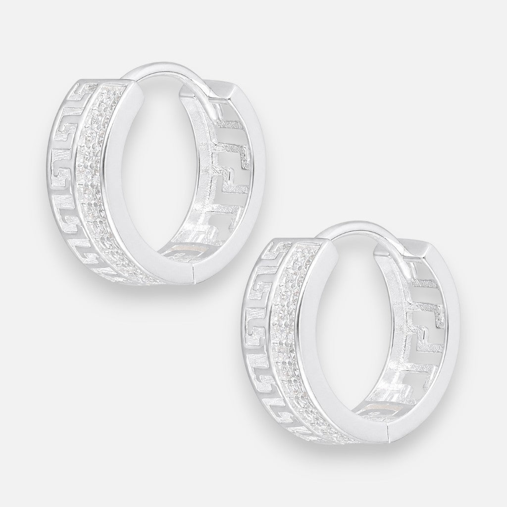 Argolla Huggie Celta Circones 15 mm