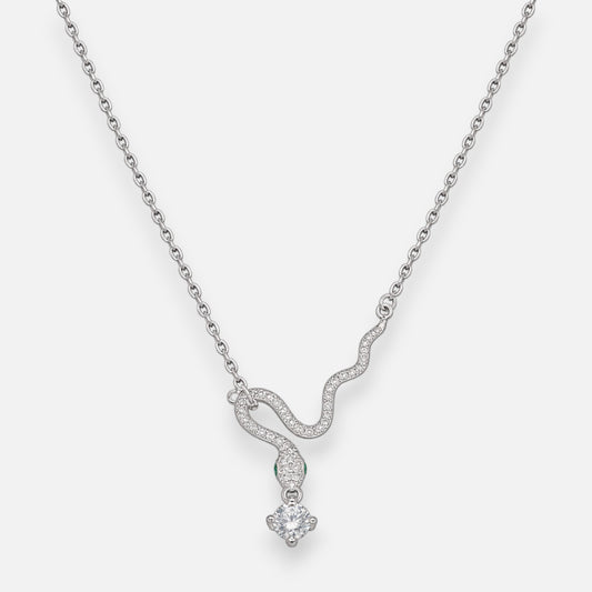 Collar Serpiente Circones Esmeralda