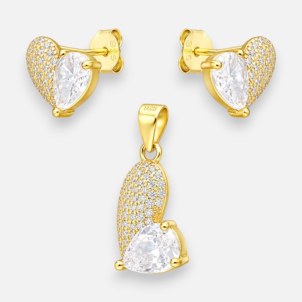 Conjunto Corazón Circones