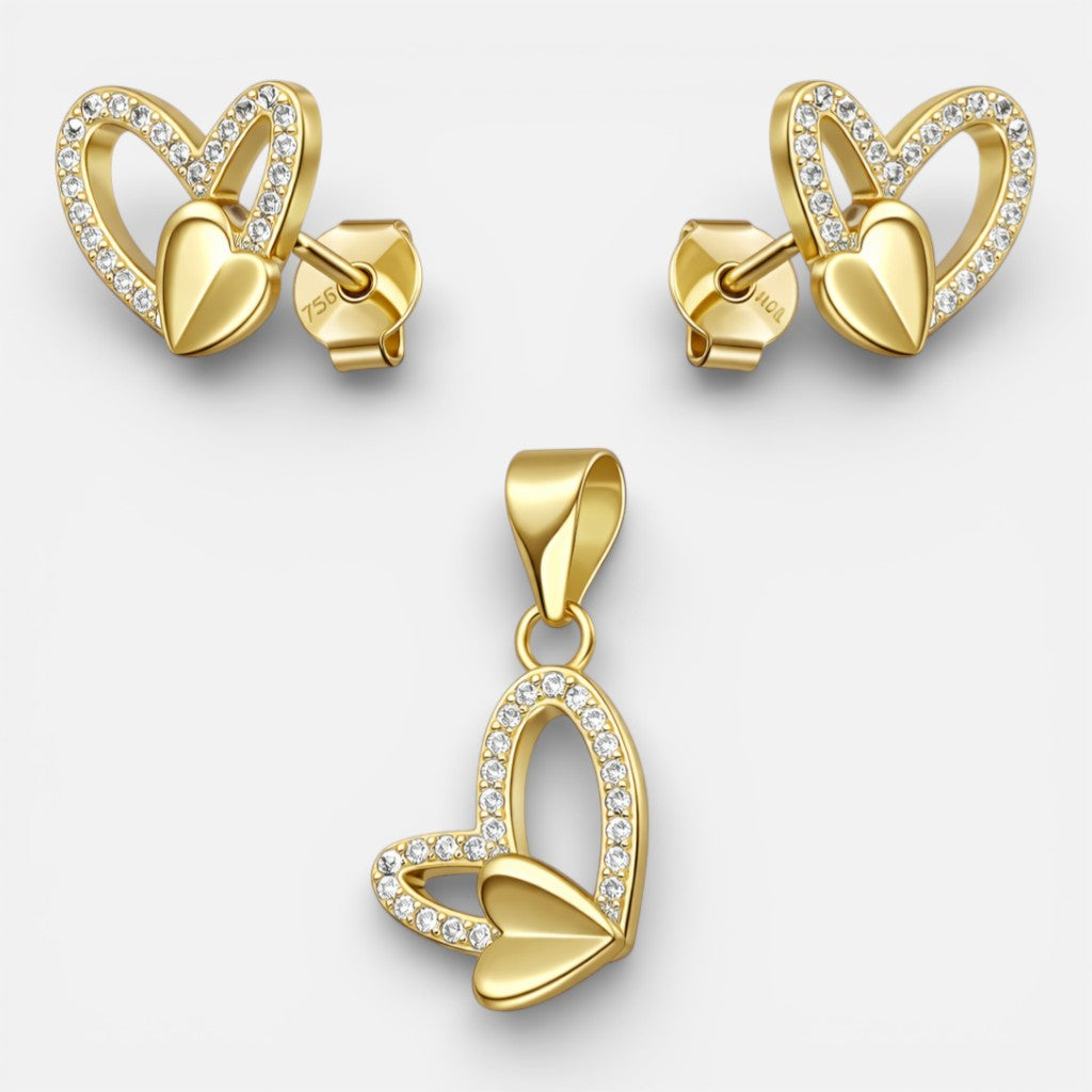 Conjunto Corazones Circones