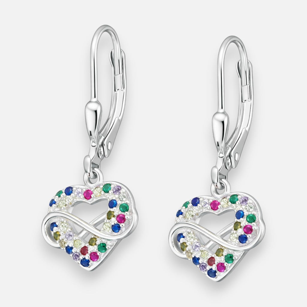 Aro Clip Corazón Infinito Circones Multicolor