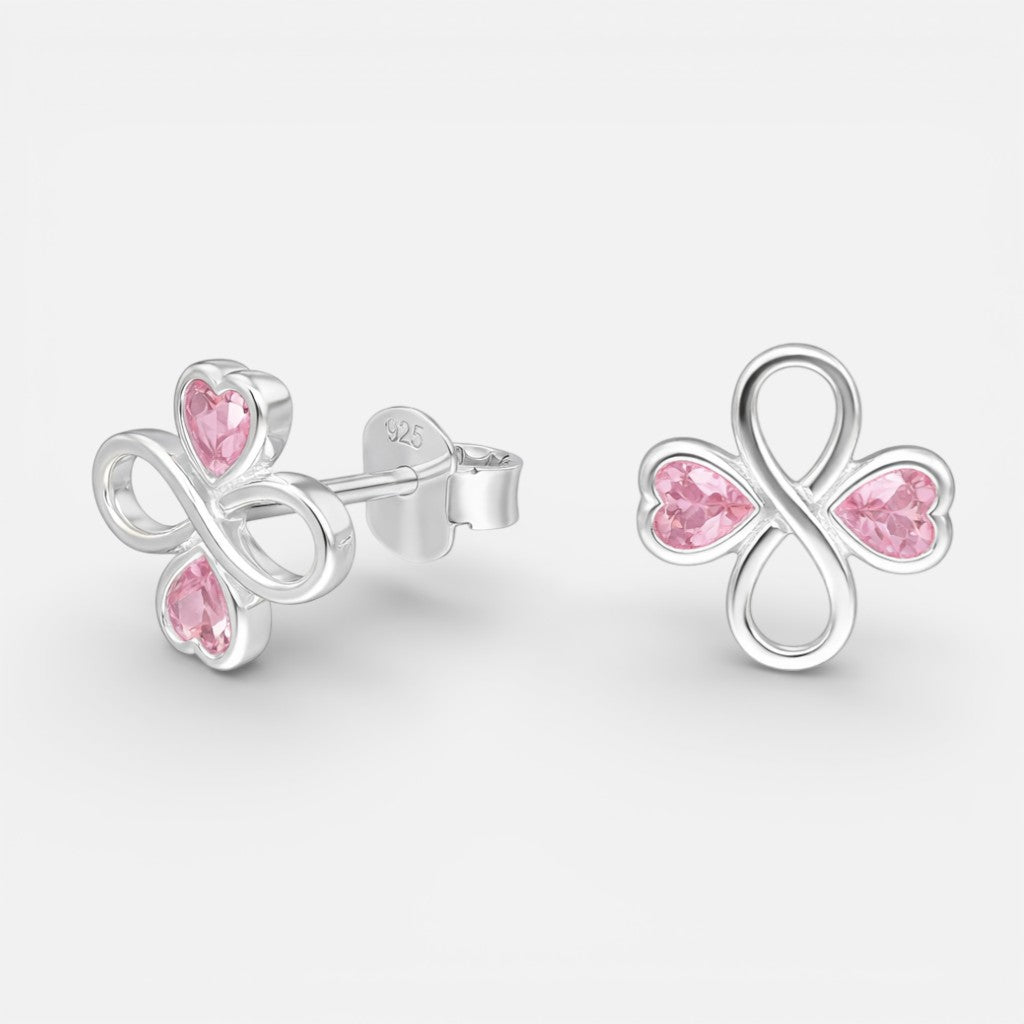 Aro Infinito Corazones Circones Rosa Francia