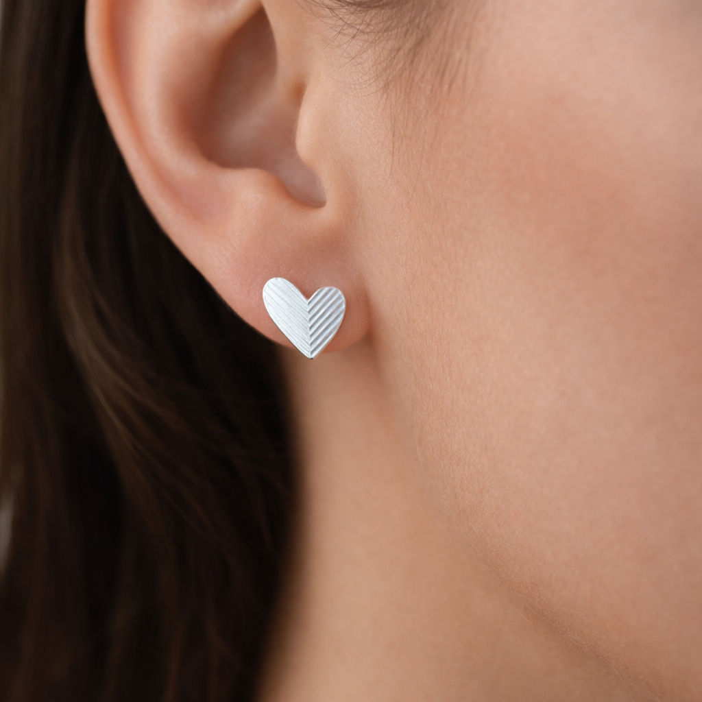 Aro Corazón Facetado