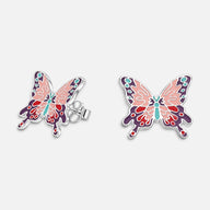 Aro Mariposa Esmaltada Multicalor