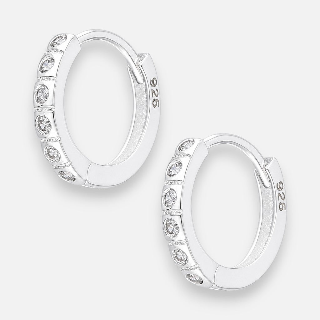 Argolla Huggie Circones 11 mm