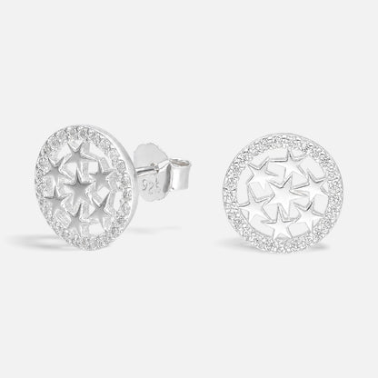 Aro Circulo Mini Estrellas Circones
