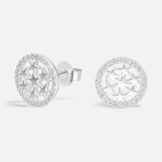 Aro Circulo Mini Estrellas Circones