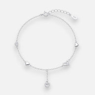 Pulsera Corazones Circones