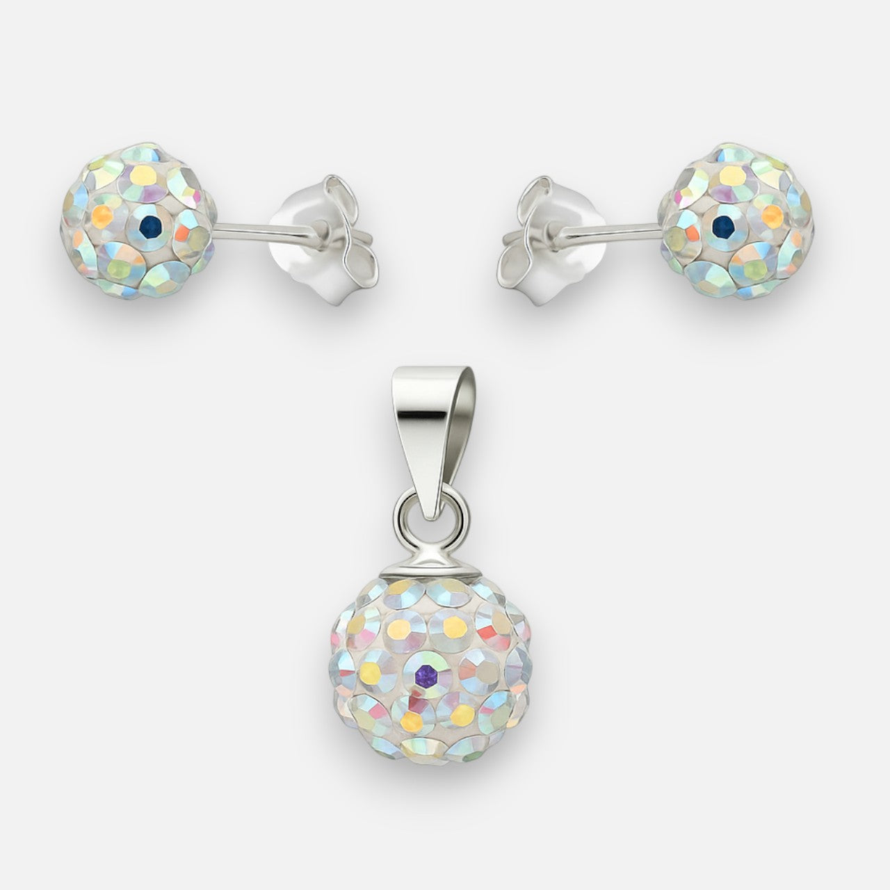 Conjunto Hecho con Cristal Swarovski® Tornasol