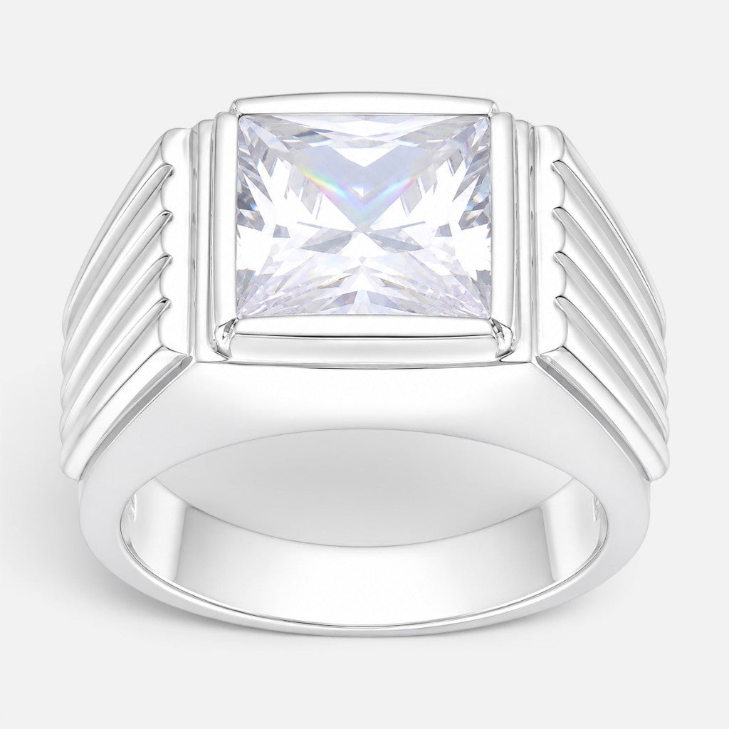 Anillo Sello Circón