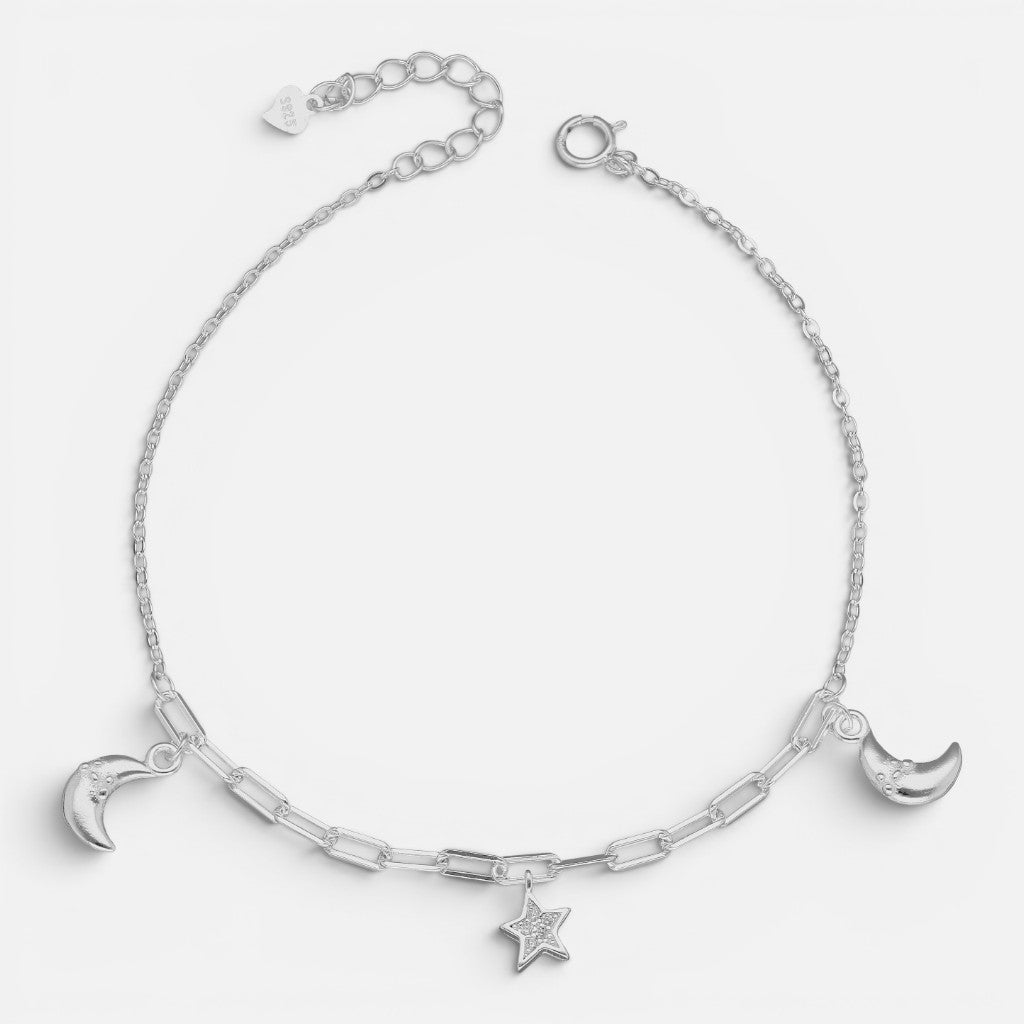 Pulsera Tradicional Media Luna Estrella Circones