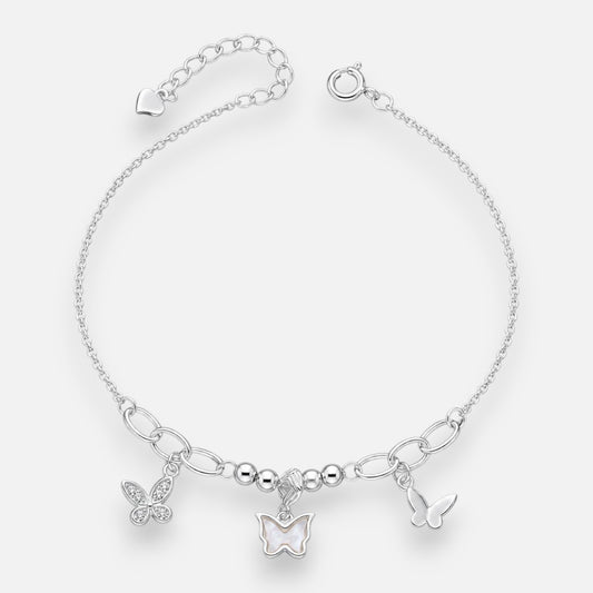 Pulsera Mariposa Nacar Circones