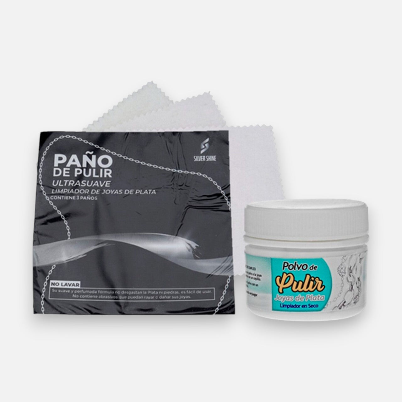 Pack de Limpieza para Joyas de Plata