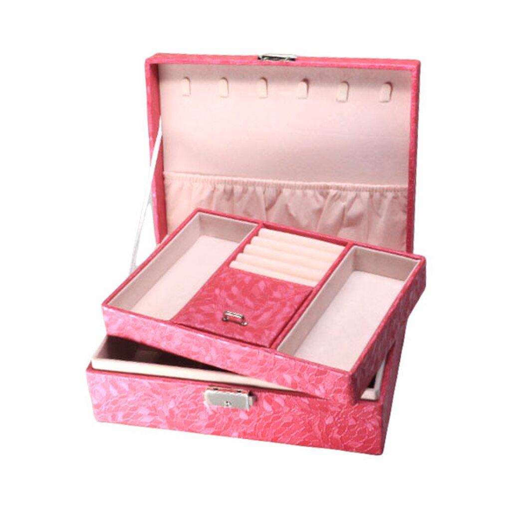 Joyero Organizador Fucsia