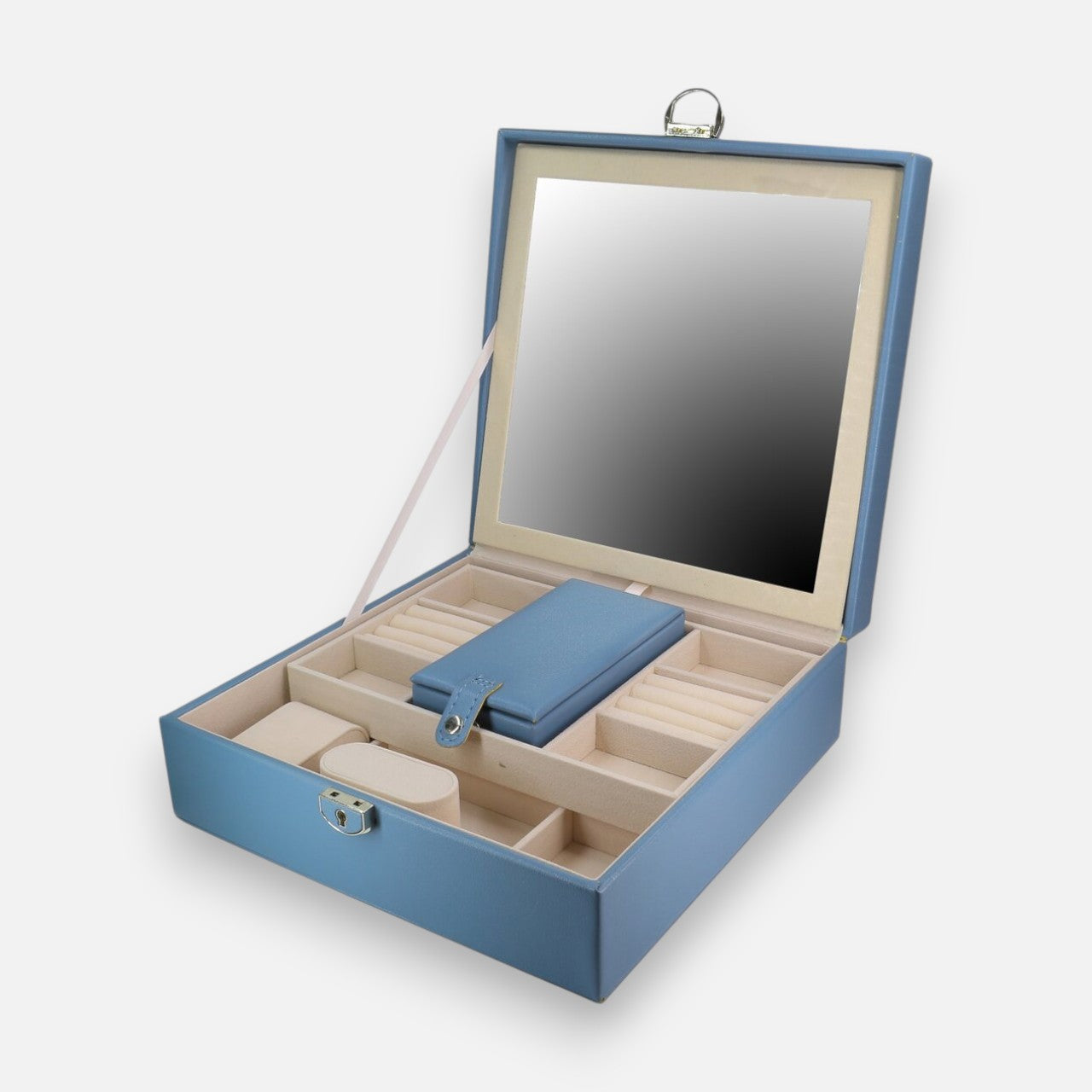 Joyero Organizador Azul