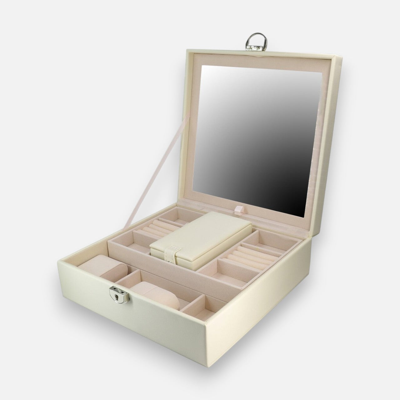 Joyero Organizador Beige
