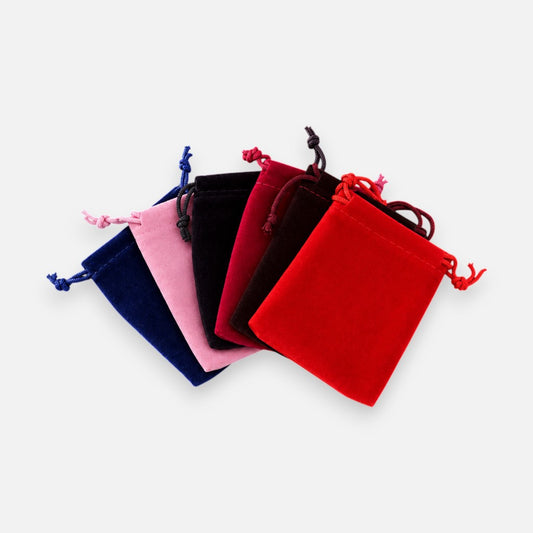 Bolsas de Terciopelo Básicas 10 Unidades