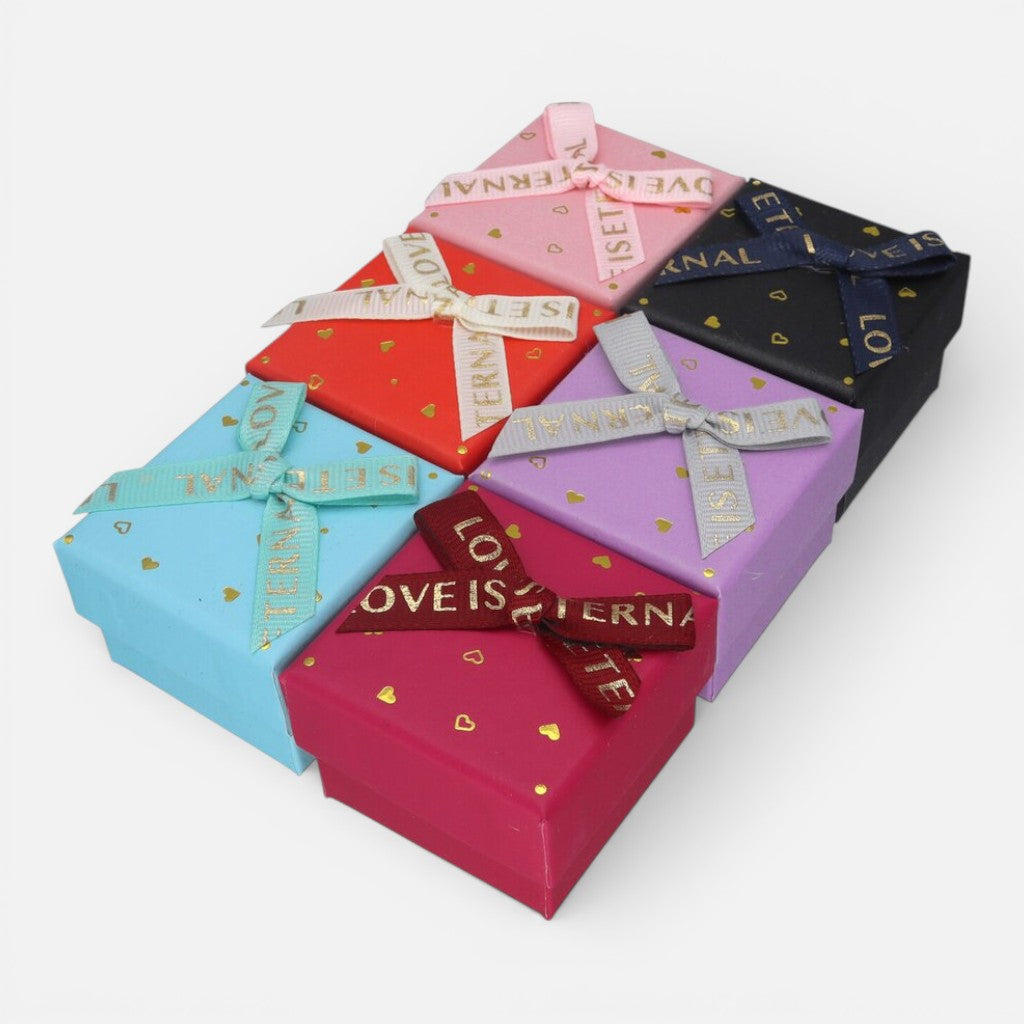 Caja para Anillo Love Color al Azar Valor por Unidad