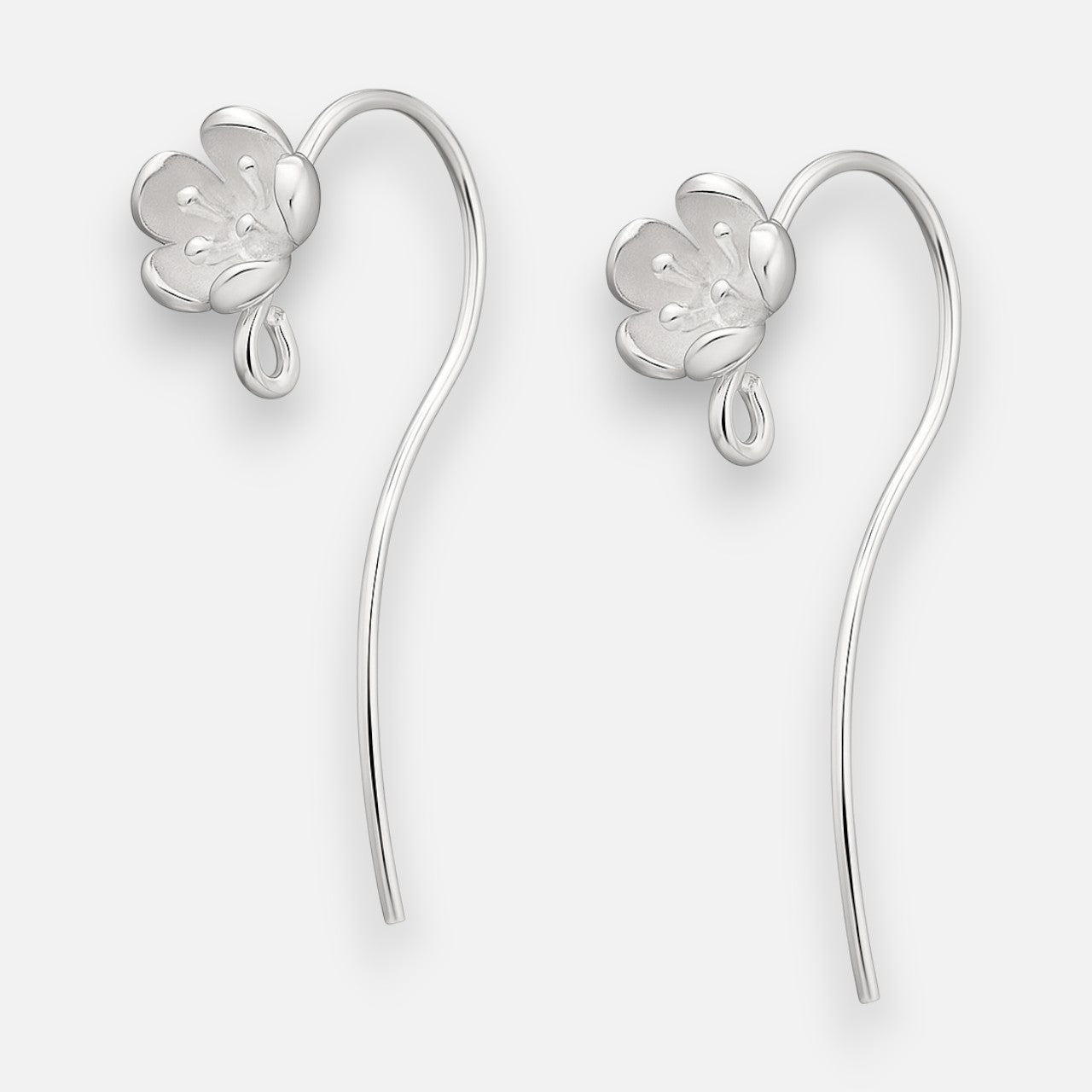 Gancho Para Aros Flor Valor por Par