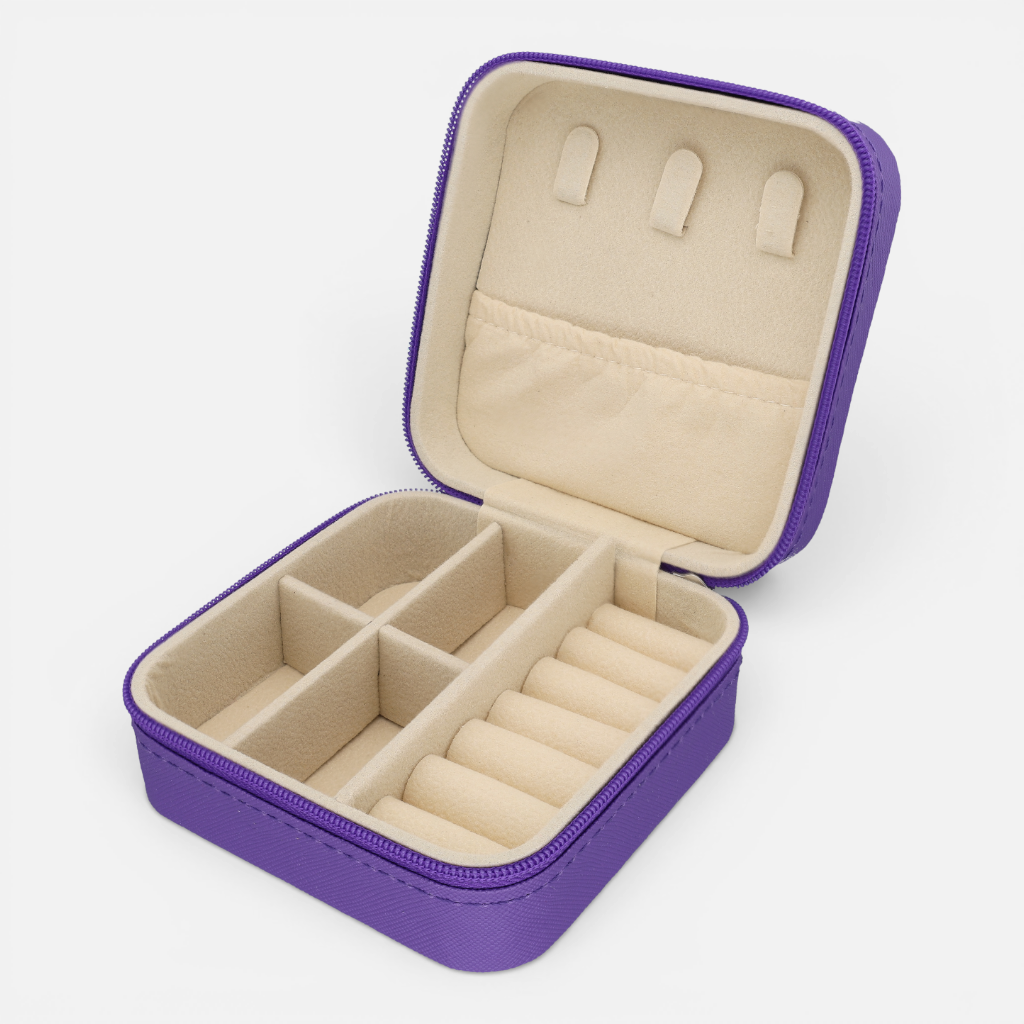 Joyero Organizador Rainbow Collection Purpura