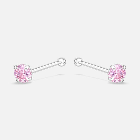 Piercing Circón Rosa Francia 2.5