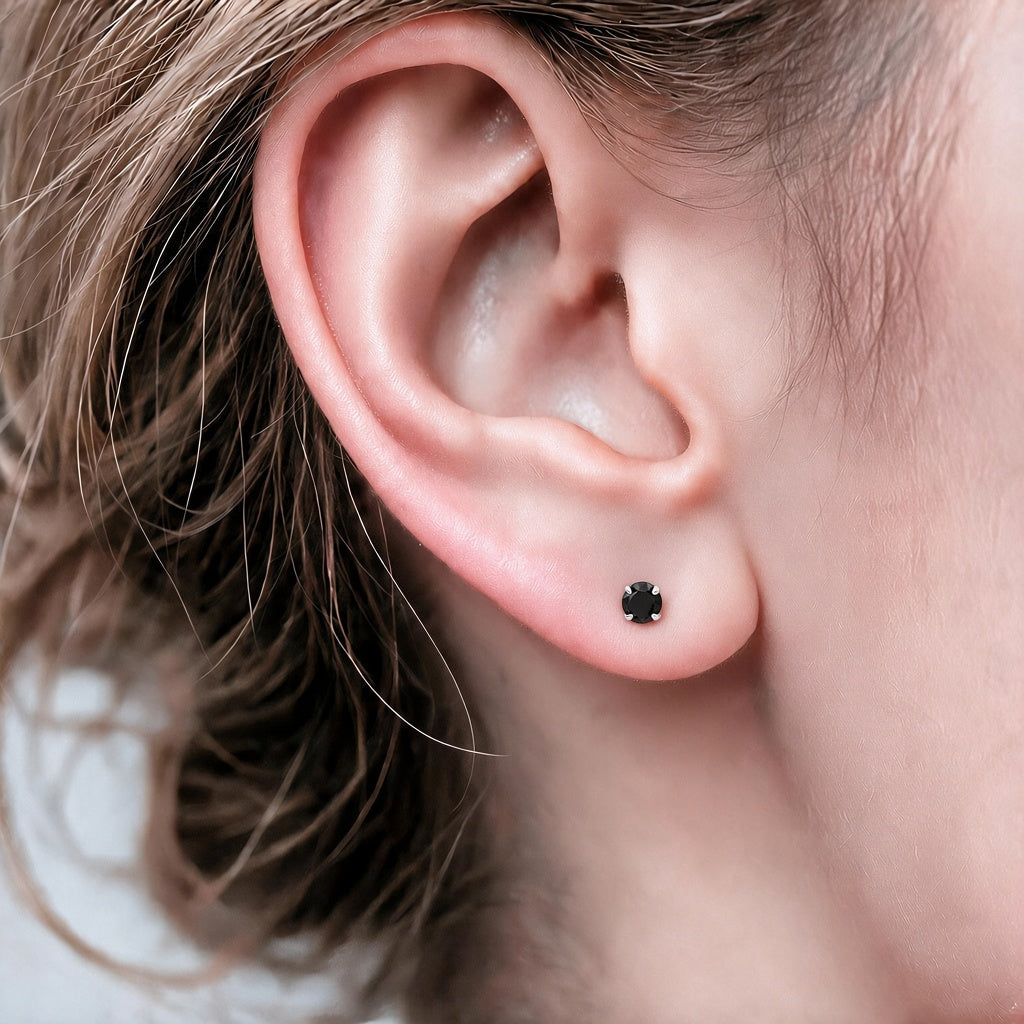 Piercing Circón Ónix 2.5 mm