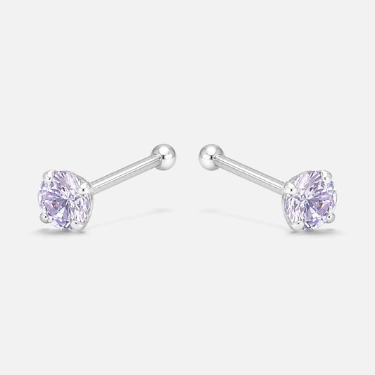 Piercing Circón Violeta 2.5 mm