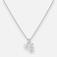 Collar Flor Espigas Circones Baguette