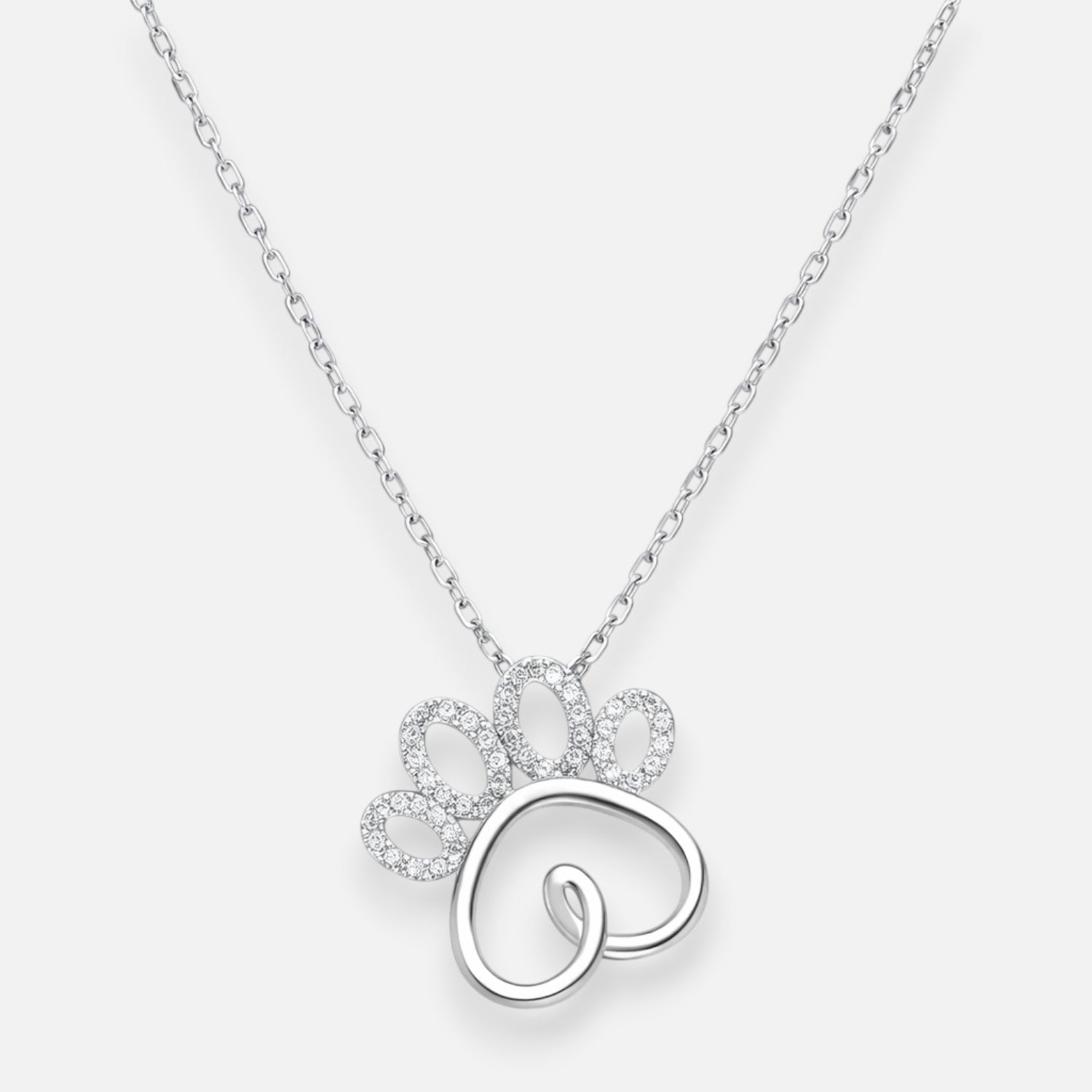 Collar Patita Corazón Circones