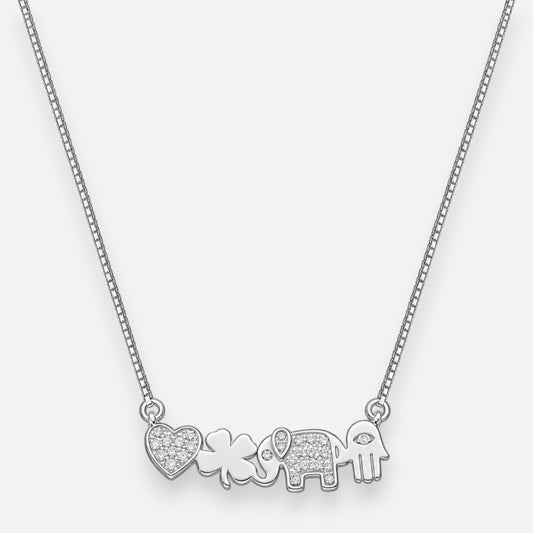 Collar Amuletos de la Suerte Circones