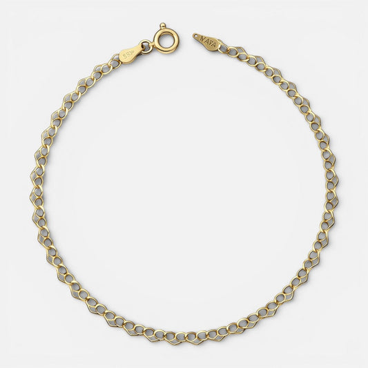 Pulsera Corazones Entrelazados