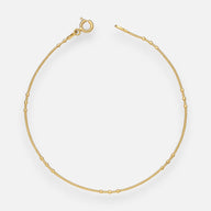 Pulsera Cola de Topo con Hexágonos