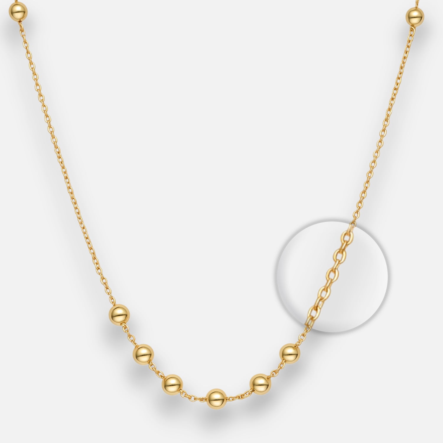 Cadena Tradicional con Bolitas