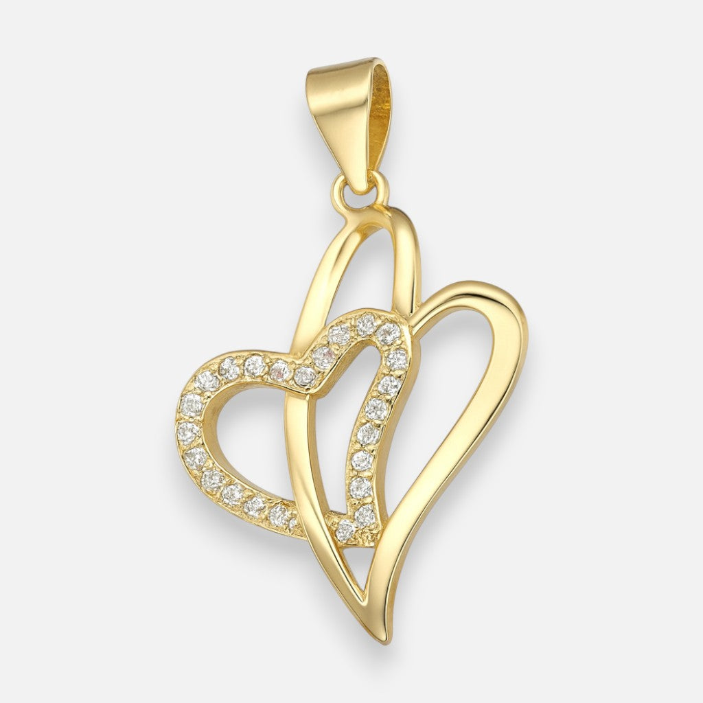 Colgante Corazones Entrelazados Circones