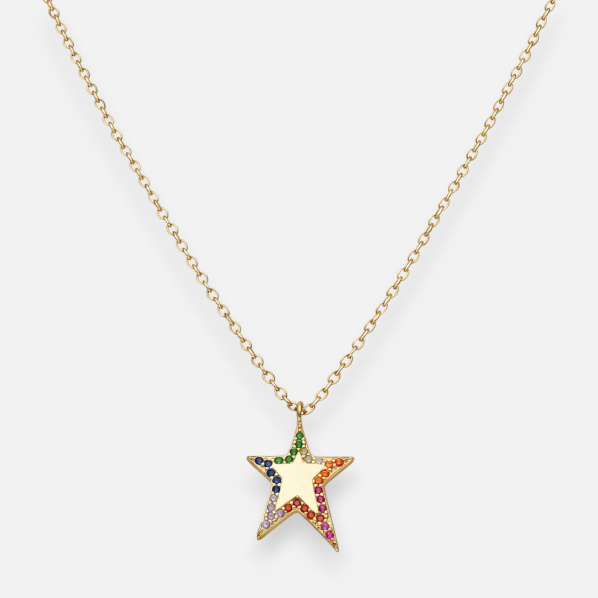 Collar Estrella Circones Multicolor